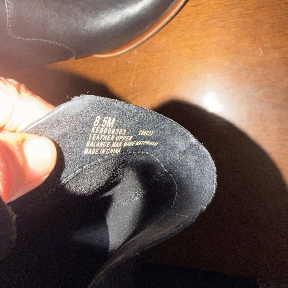 Kork-Ease Skye Black Leather Ankle Bootie Womens Sz 8.5 Boots NWOB - Picture 5 of 8